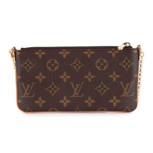 Louis Vuitton Monogram Pochette Milla MM Handbag, Brown, M60094